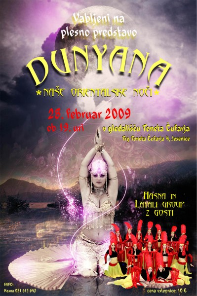 show Dunyana, Jesenice